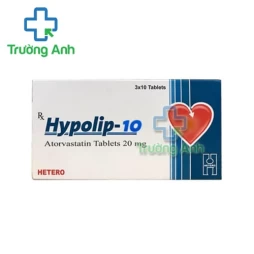 Hypolip-10 - Thuốc điều trị tăng cholesterol máu